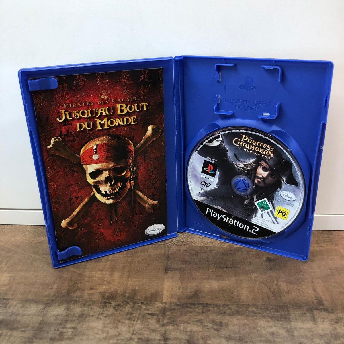 Jeu Pirates Des Caraïbes PS2 Jusqu'au Bout Du Monde - Complet Avec Notice, Bon état, Version Française