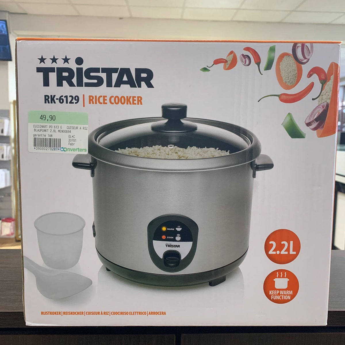 Tristar RK-6126 Cuiseur à riz