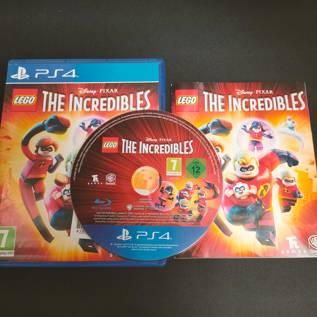 Jeux PS4 Lego the incredibles
