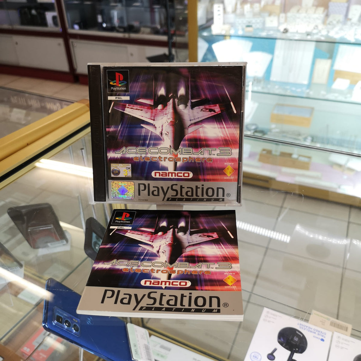 Ace Combat 3 Electrosphere PS1 - Jeux vidéo
