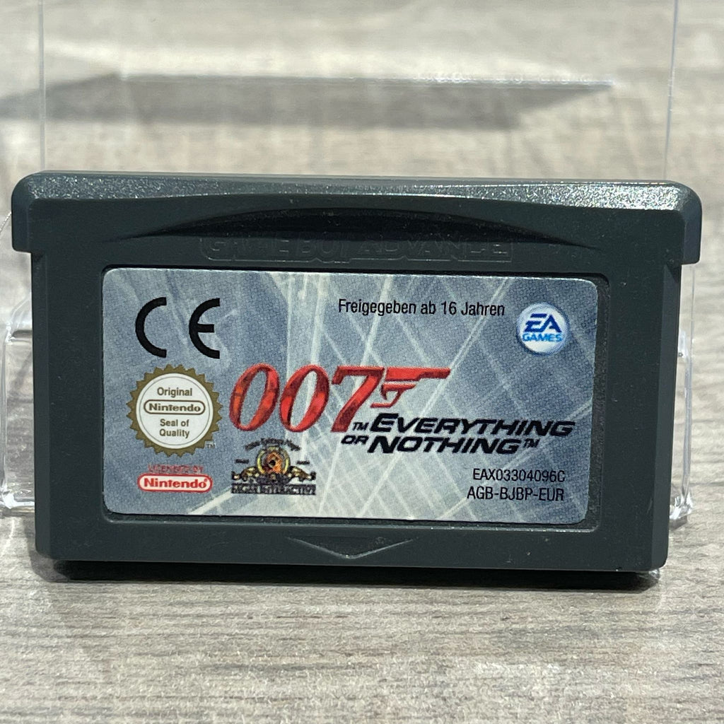 Jeu Gameboy Advance  007 Everything or Nothing