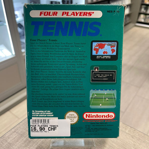 Jeu NES - Tennis   + Boîte & notice