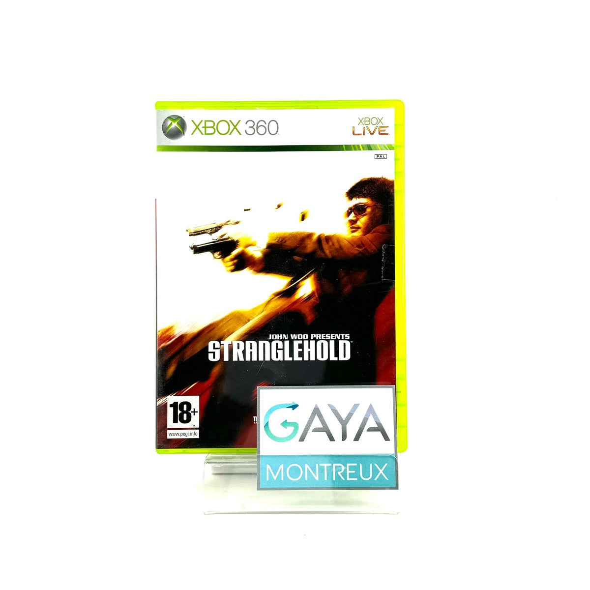 Jeu Stranglehold - Version FR Complète Pour Xbox 360, Très Bon état
