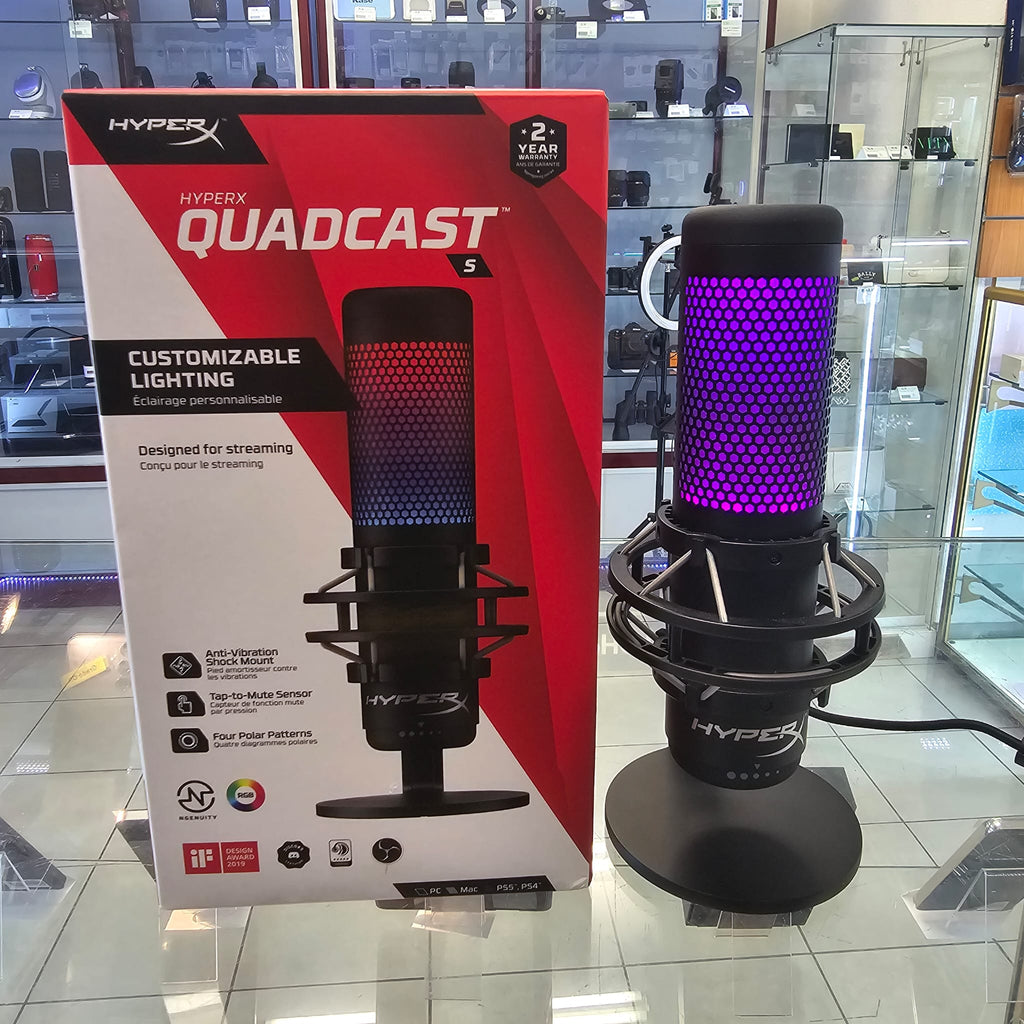Microphone HyperX Quadcast S