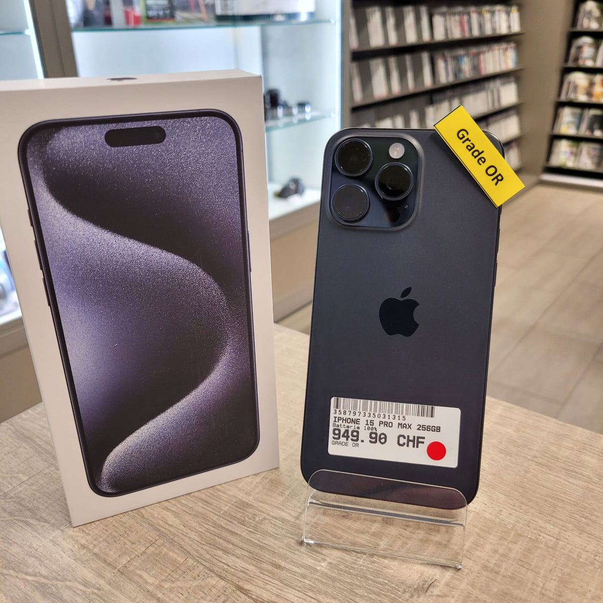 Apple iPhone 15 Pro Max 256gb – Cash Converters Suisse