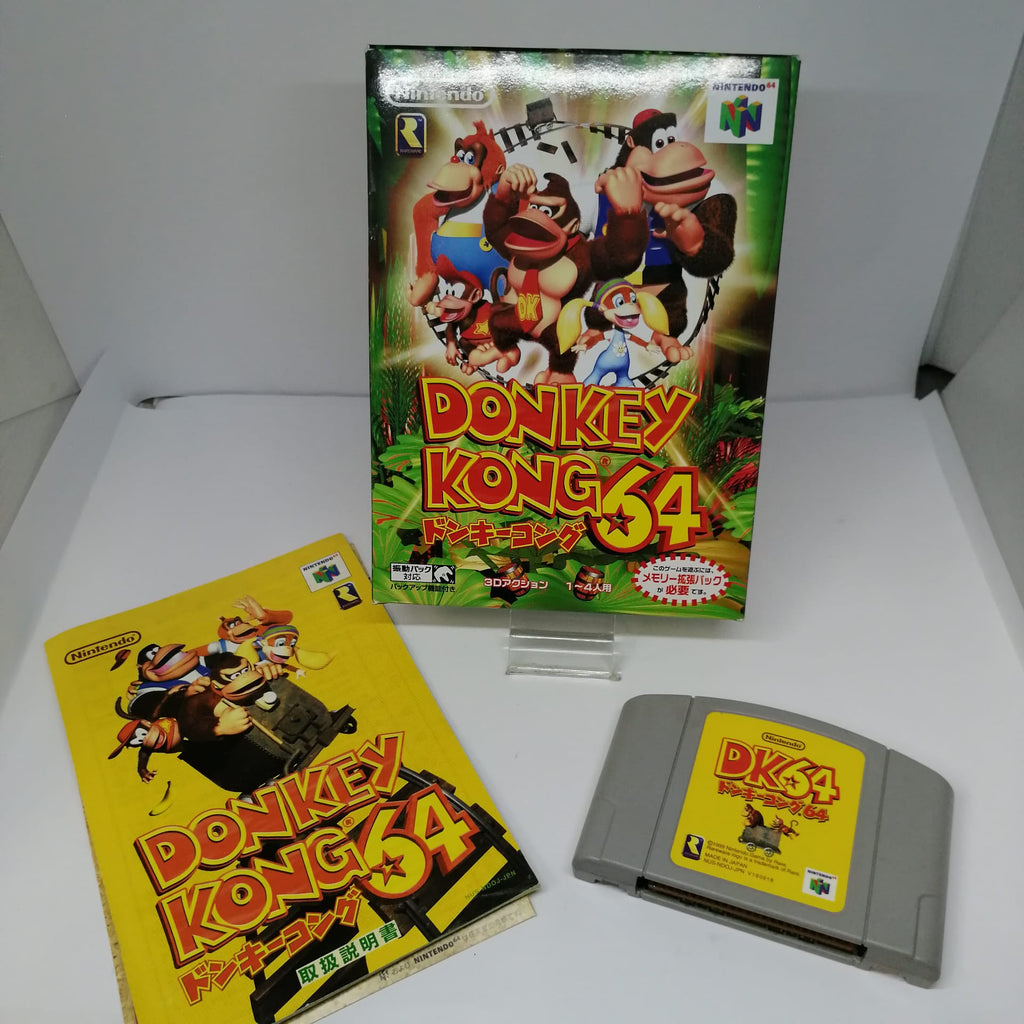 Jeux n64 Donkey kong 64 jap