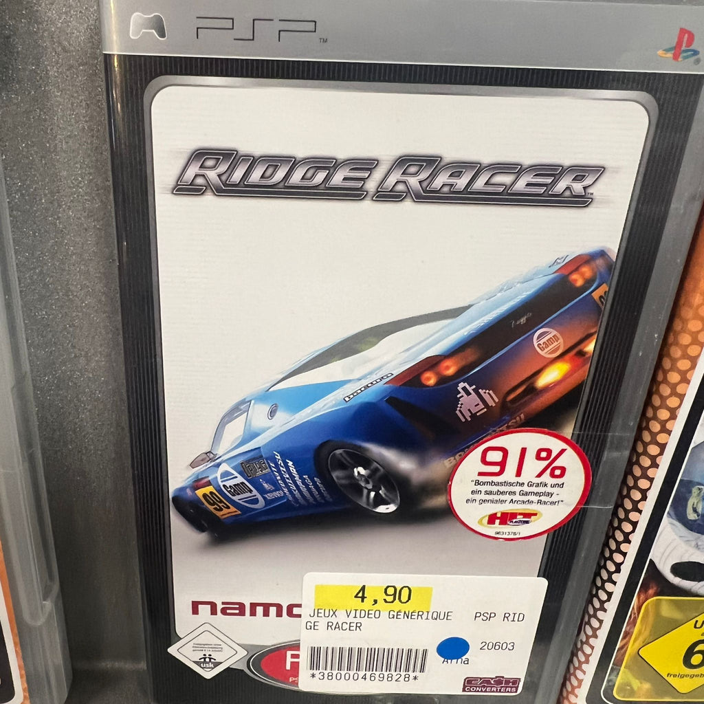 Jeux PSP Ridge Race