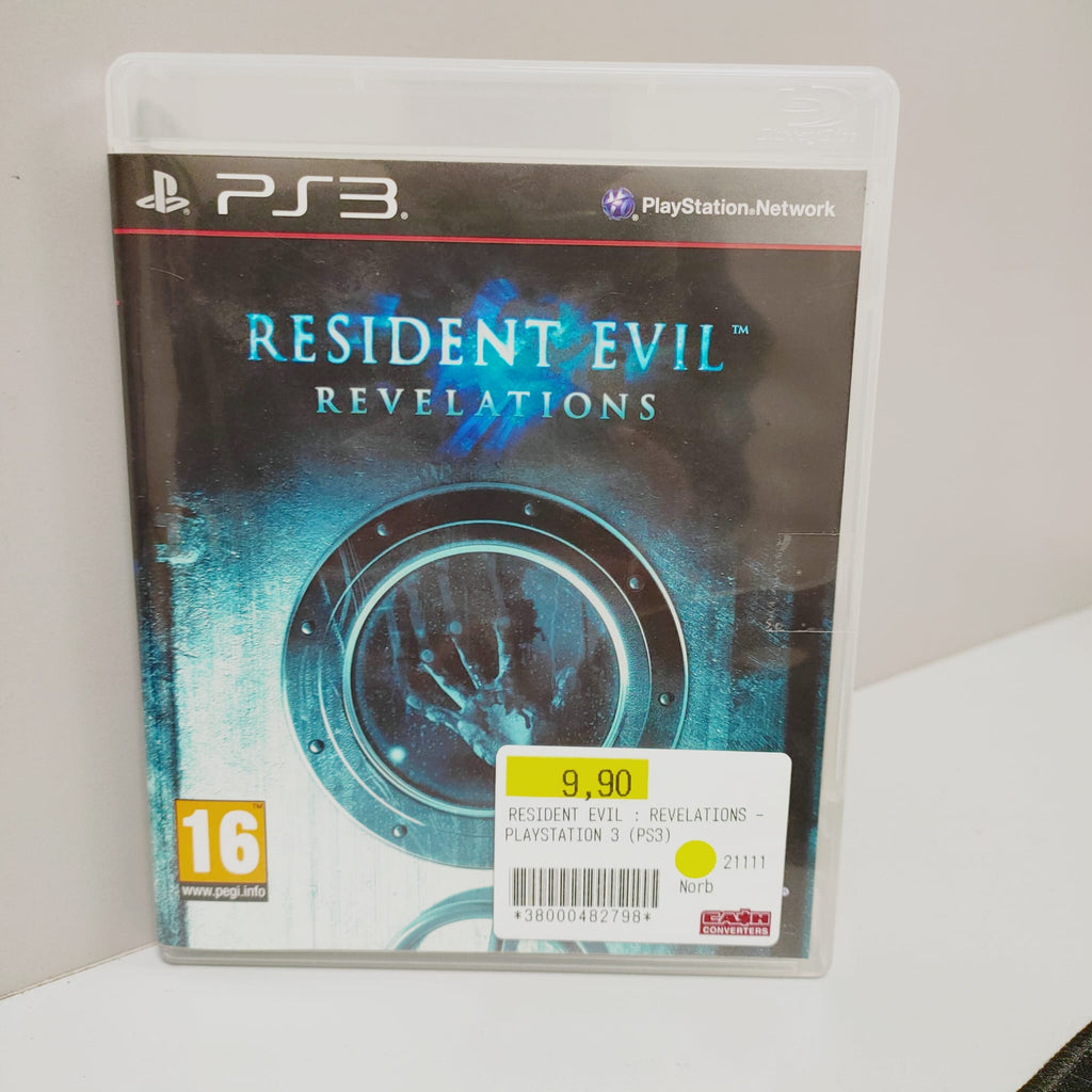 Jeux PS3 Resident evil révélation