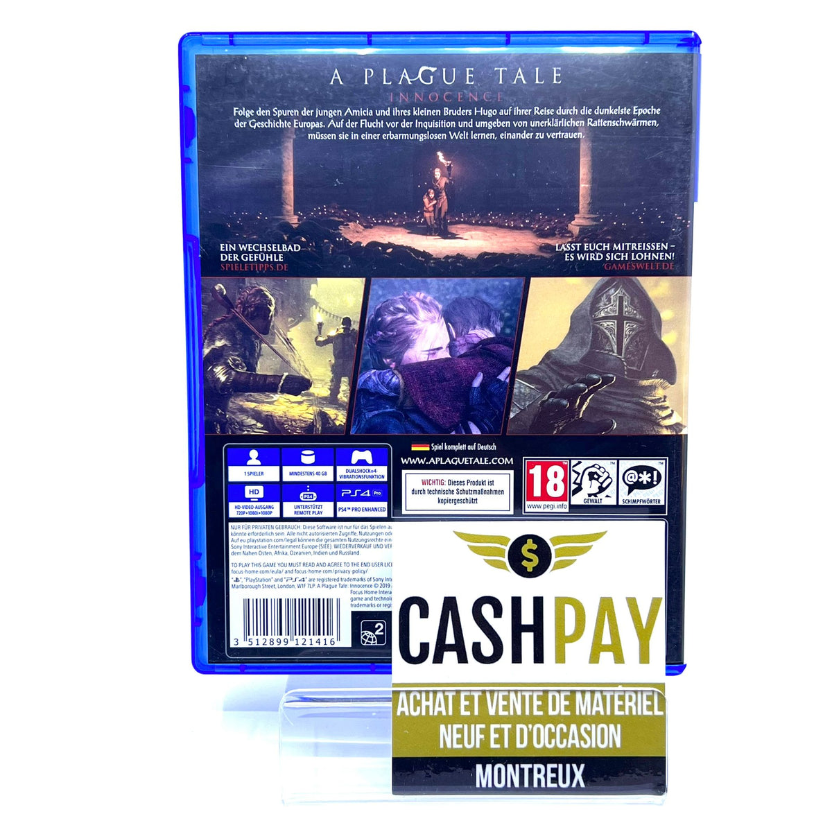 Cash Converters - PS4 Game A Plague Tale Innocence