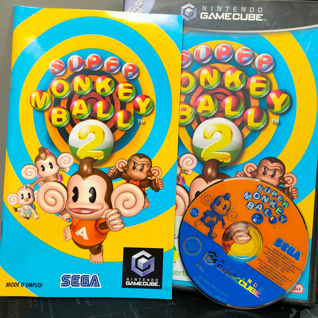 Jeux game cube Super monkey ball 2