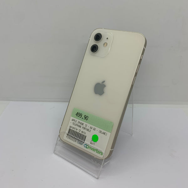 iPhone 12 (Blanc) 64gb,
