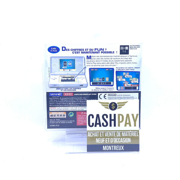 Jeu Nintendo DS - Maths Play La Gymnastique des Chiffres
