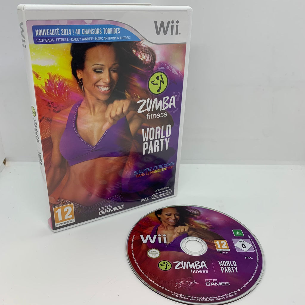 Jeu Nintendo Wii Zumba Fitness World Party,