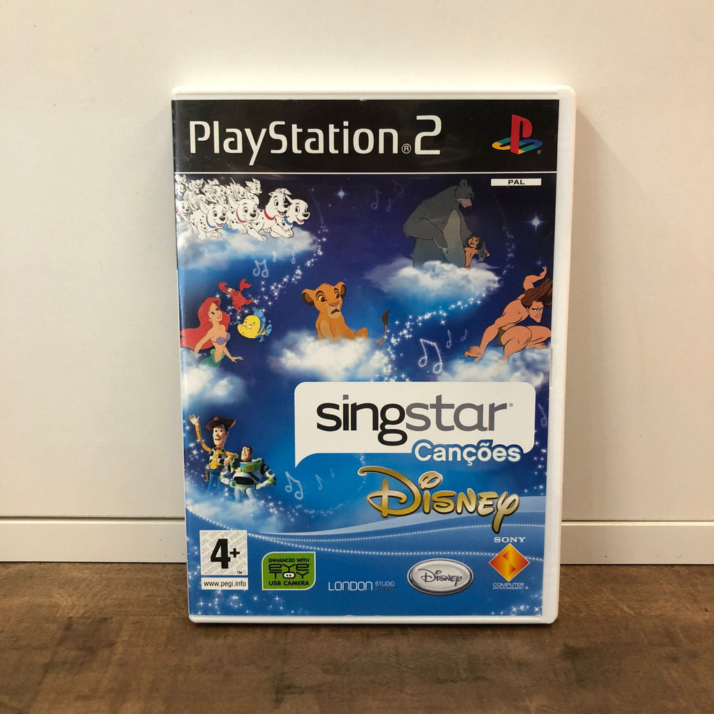 Jeu PS2 - SingStar Cancoes Disney