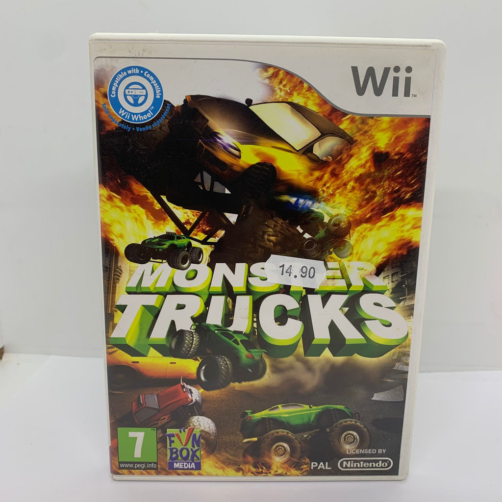 Jeu Nintendo Wii Monster Trucks Ultra Mega Extreme,