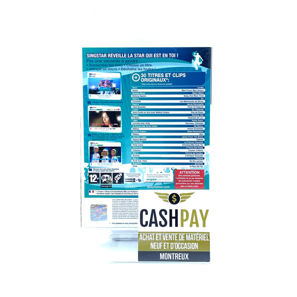 Jeu PS2 - SingStar Pop Hits