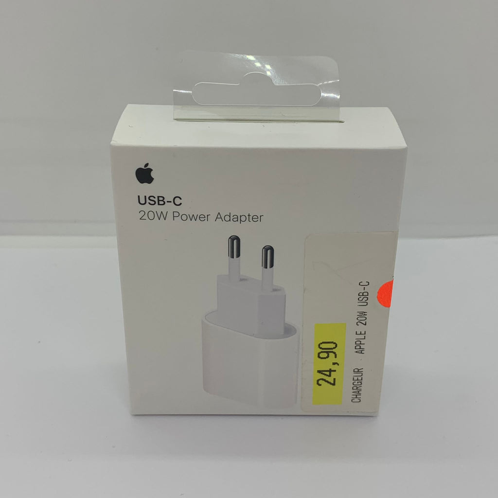 Prise Apple Original 20W USB-C - NEUF – Cash Converters Suisse
