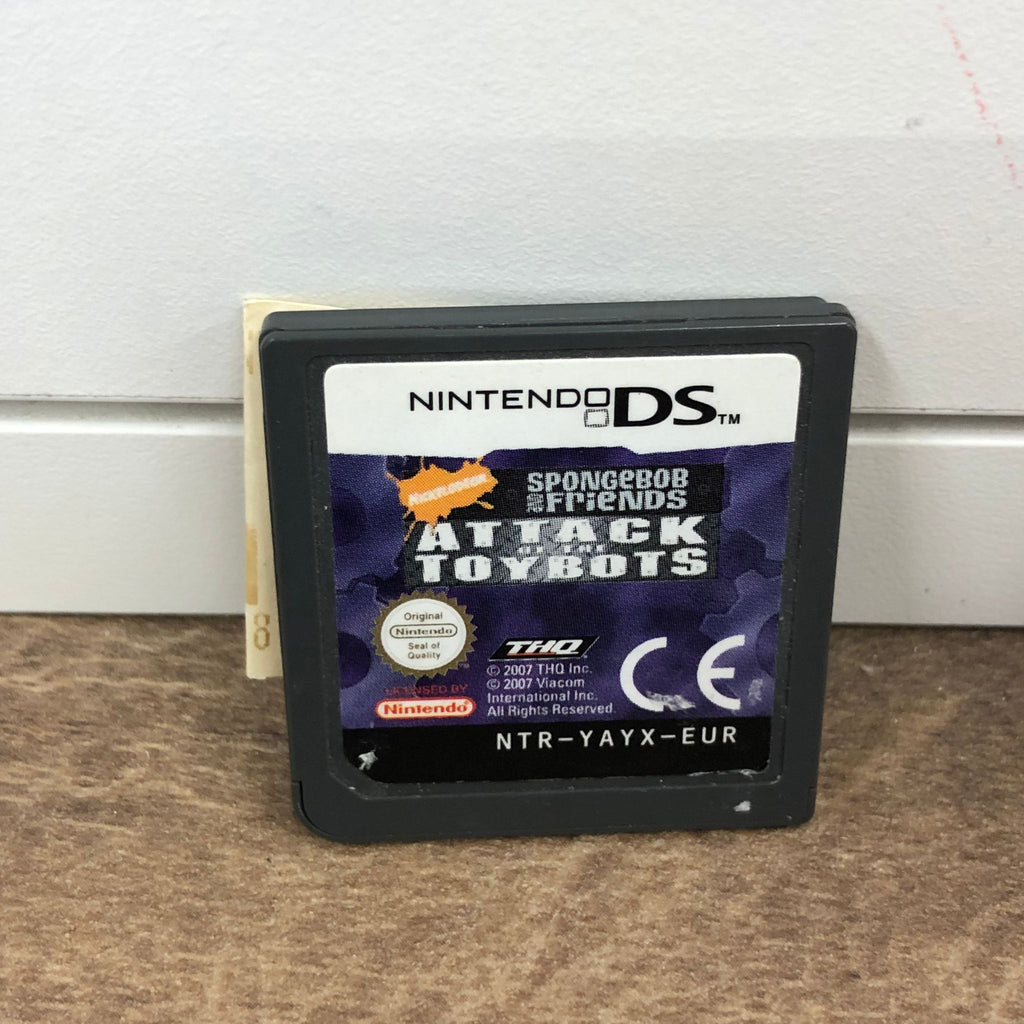 Jeu DS -SpongeBob And Friends Attack Of The ToyBots