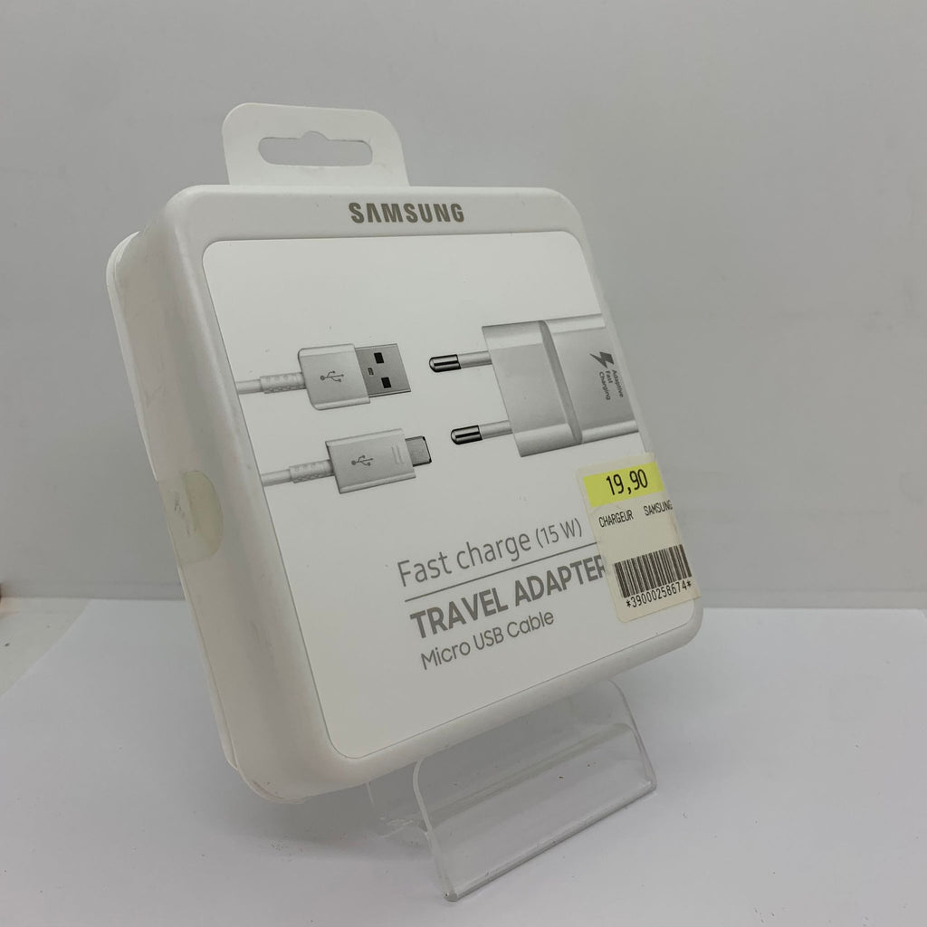 Chargeur Samsung Micro USB - NEUF