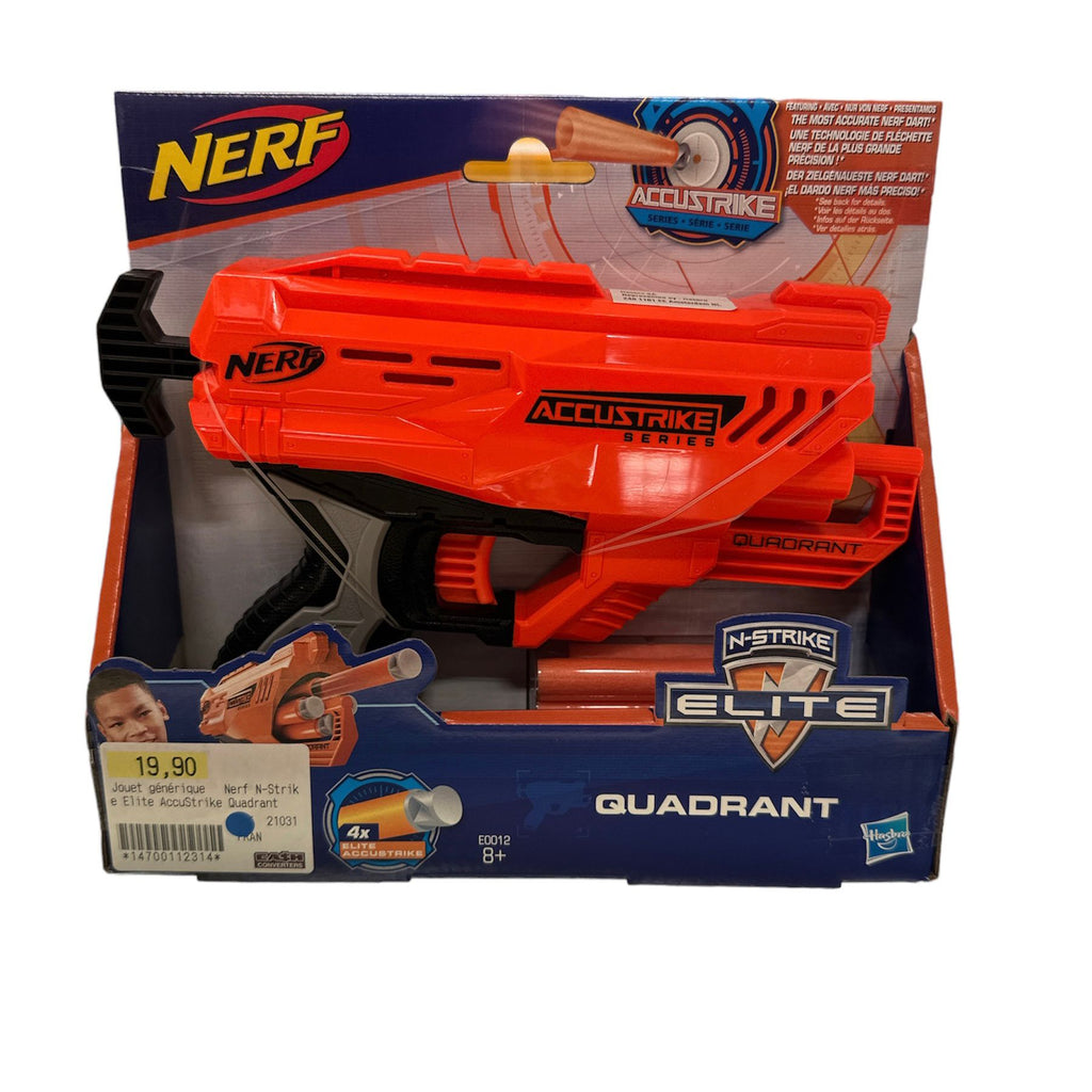 Jouet Pistolet Nerf N-Strike Elite AccuStrike Quadrant