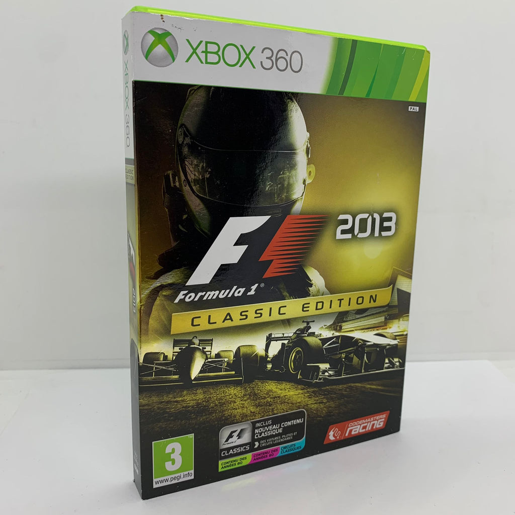 Jeux Xbox 360 f1 2013 Classic edition,
