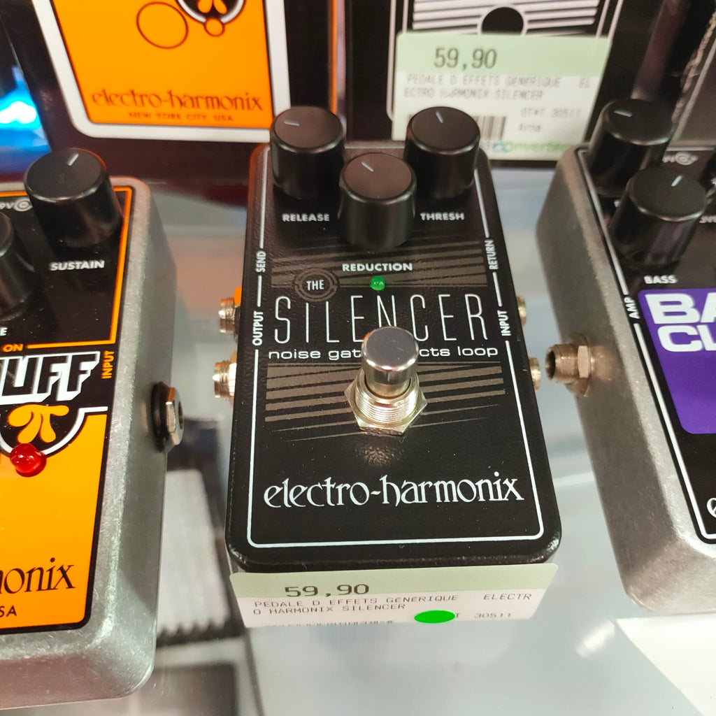 Pédale d'effets Électro harmonix silencer noise Gate