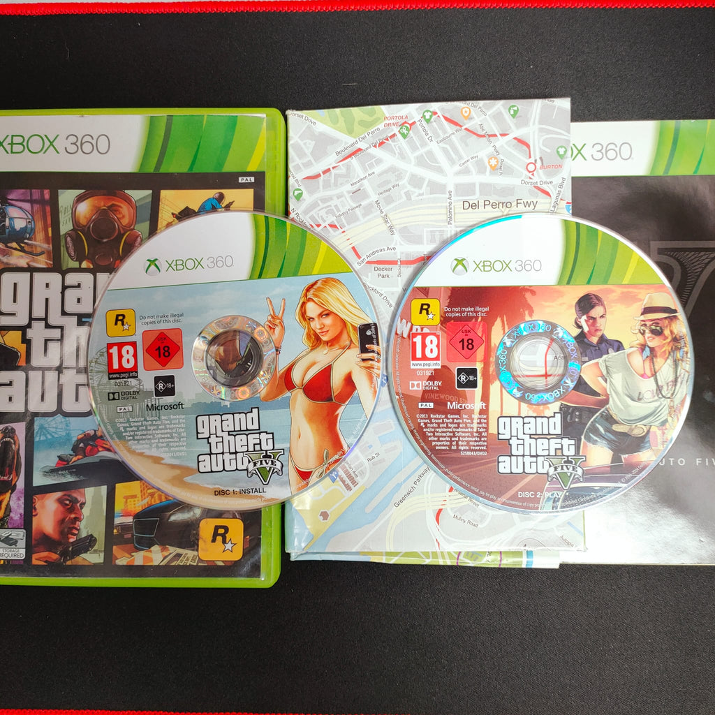 Jeux Xbox 360 GTA V