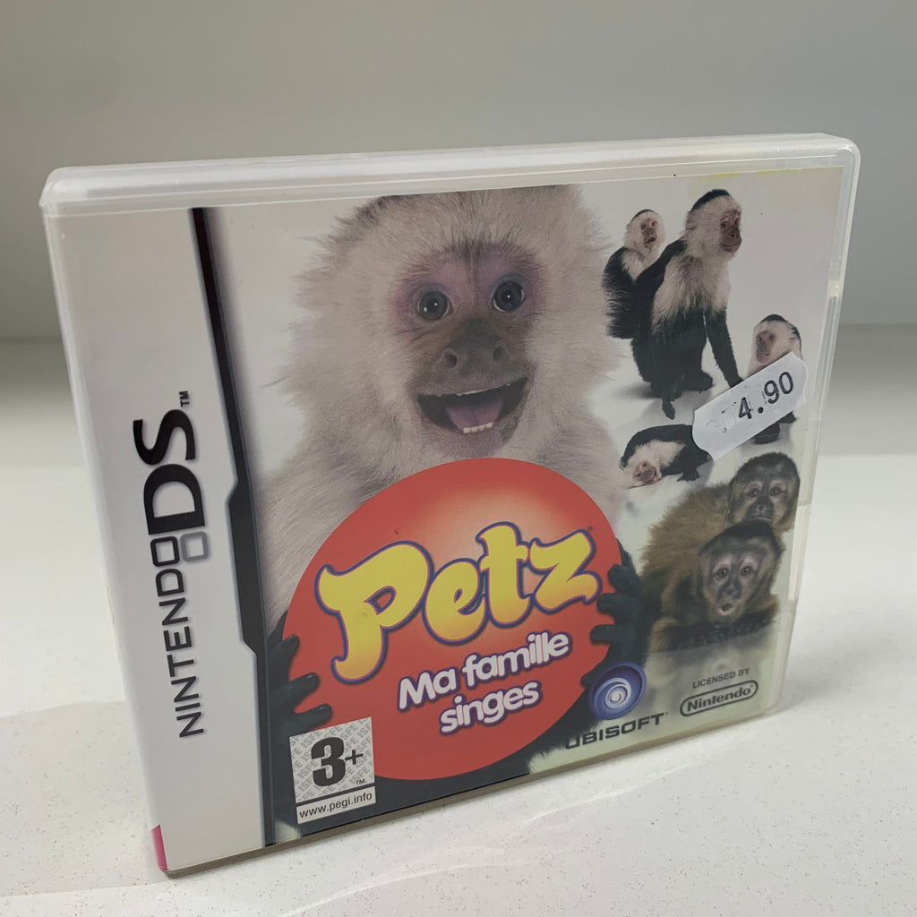 Jeu Nintendo Ds Petz Ma Famille Singes,