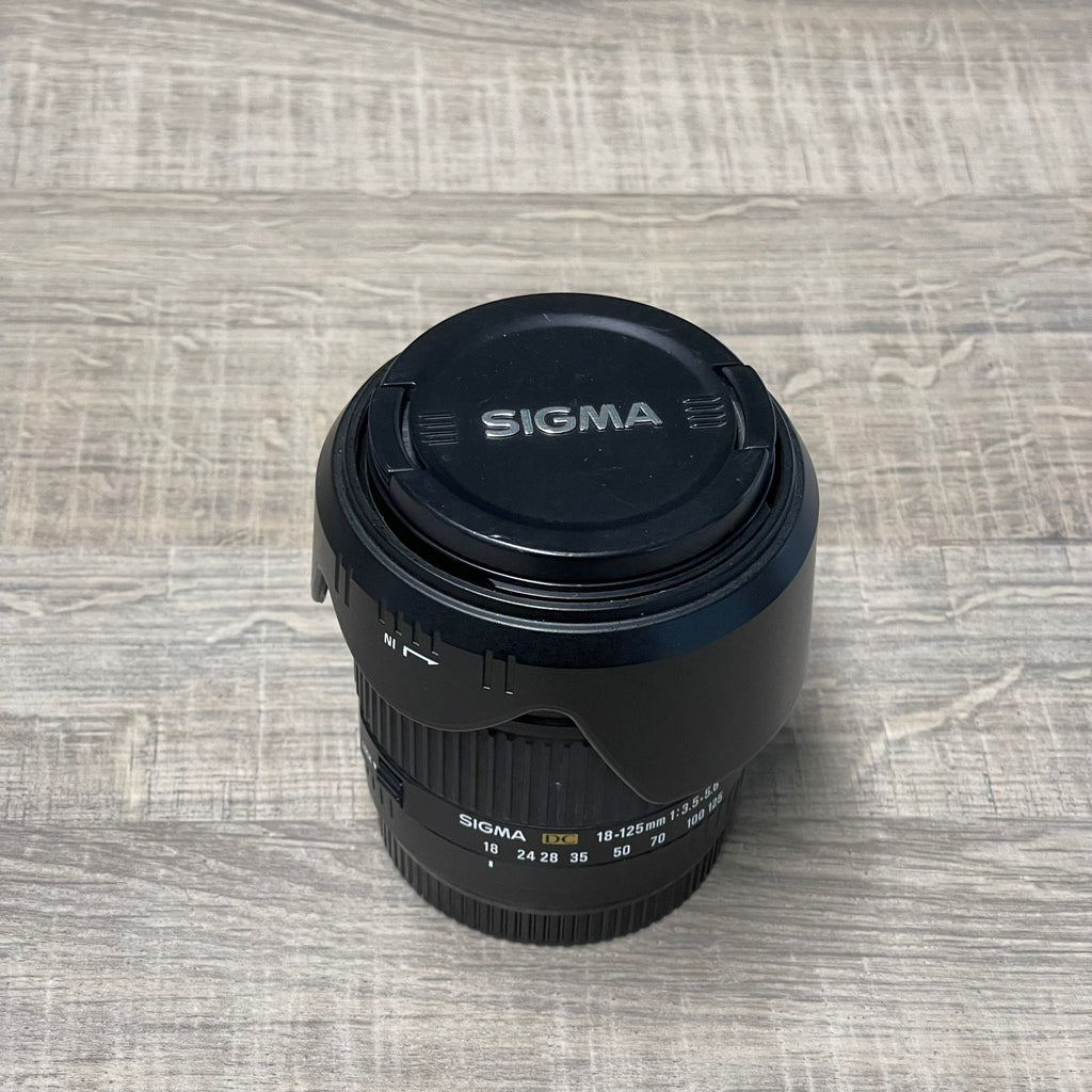 Objectif photo  Sigma 18-125MM  (Compatible Canon)