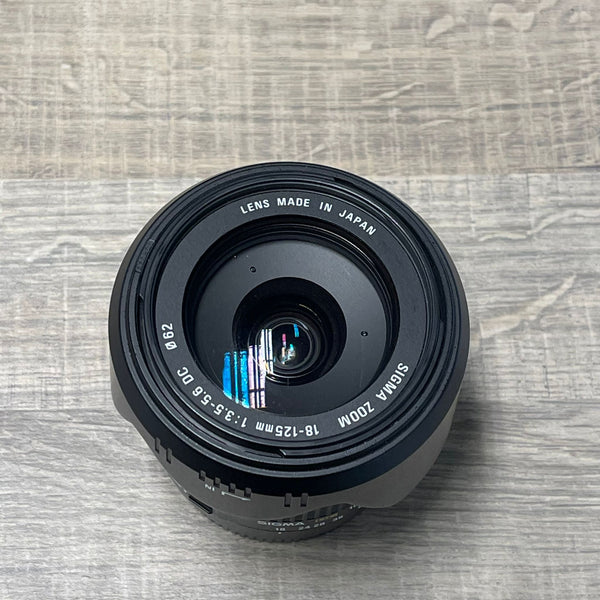 Objectif photo  Sigma 18-125MM  (Compatible Canon)