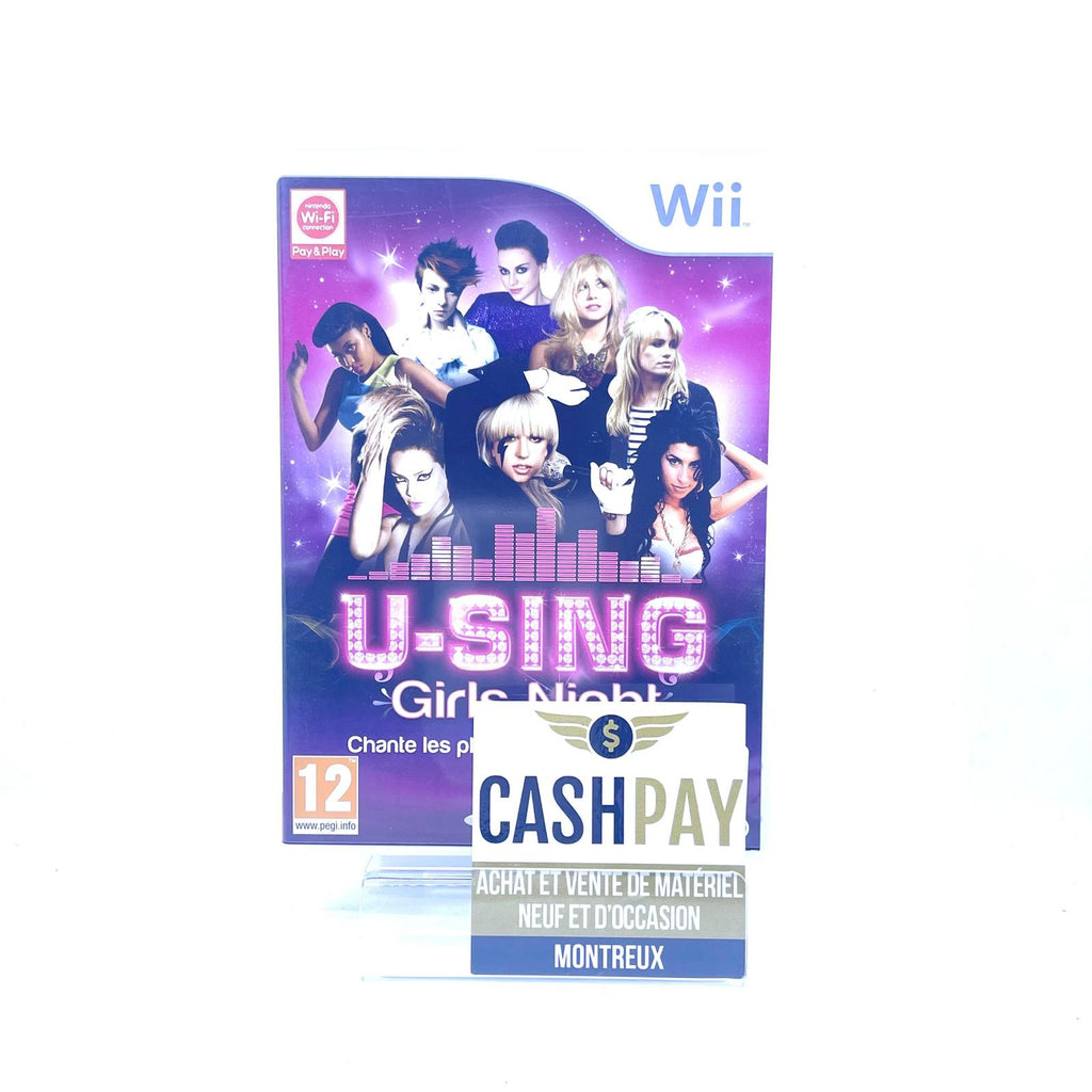 Jeu Nintendo Wii - U-Sing Girls Night