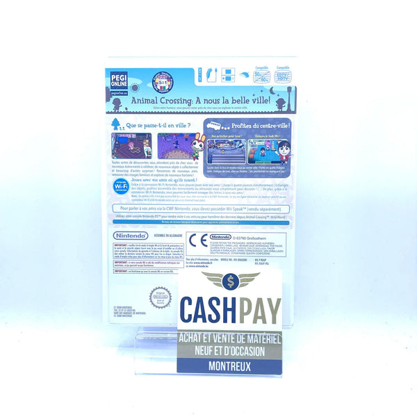 Jeu Nintendo Wii - Animal Crossing Lets go To The City