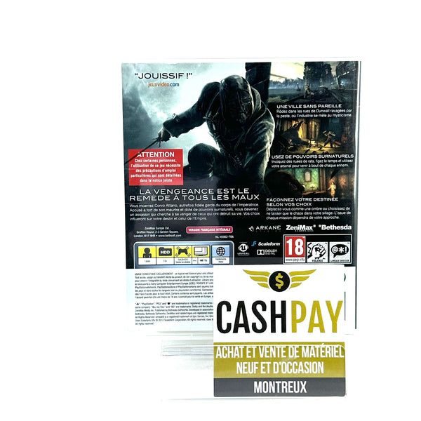 Jeu PS3 - Dishonored