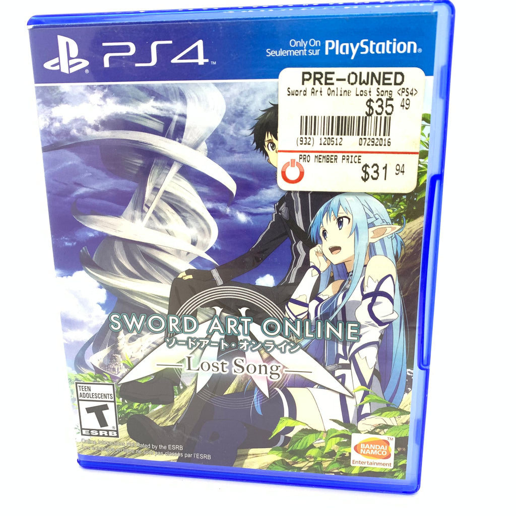 Jeu PlayStation 4 Sword Art Online ,