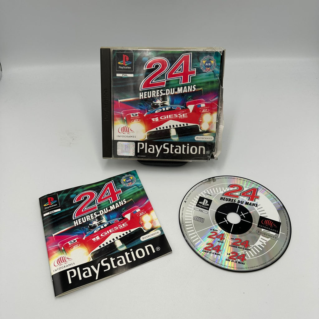 Jeu Playstation 1 PS1 24 Heurs du Mans