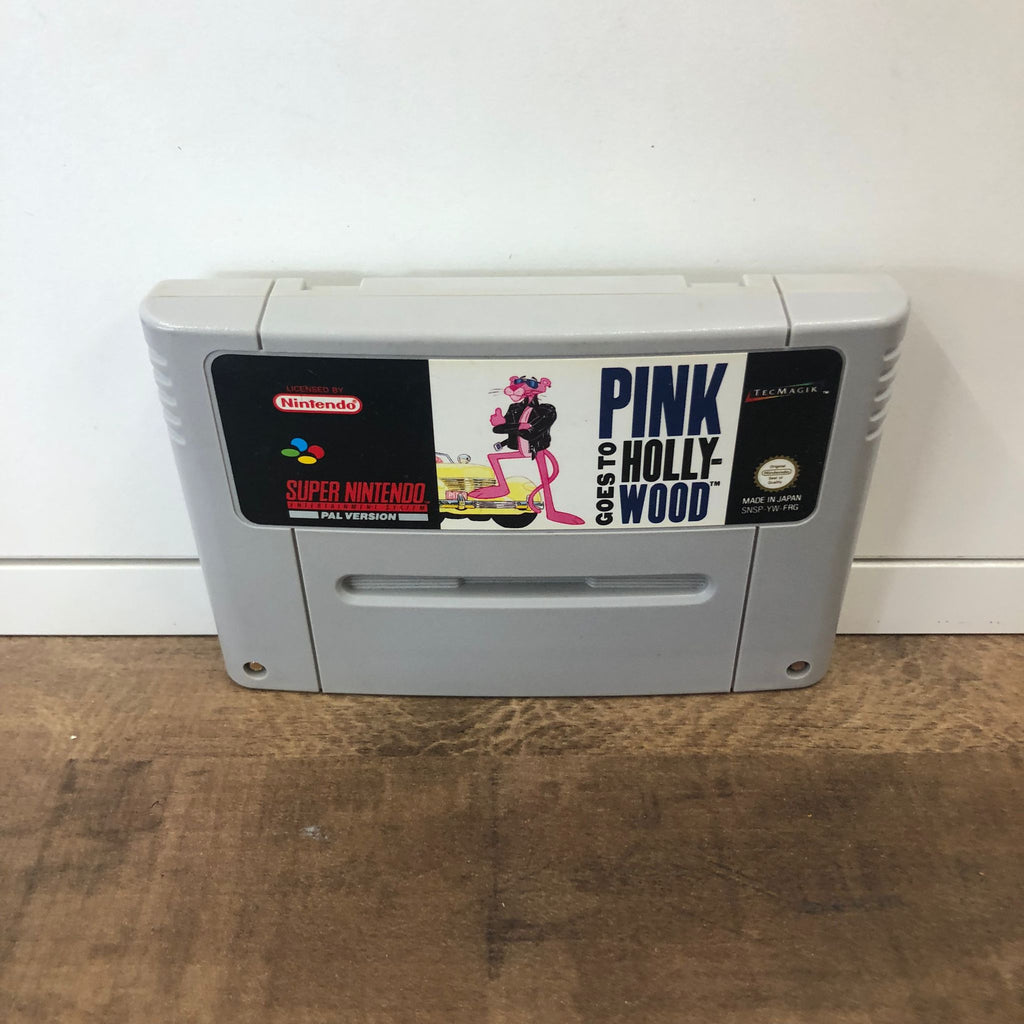 Jeu Super Nintendo - Pink Holly-wood Goes To