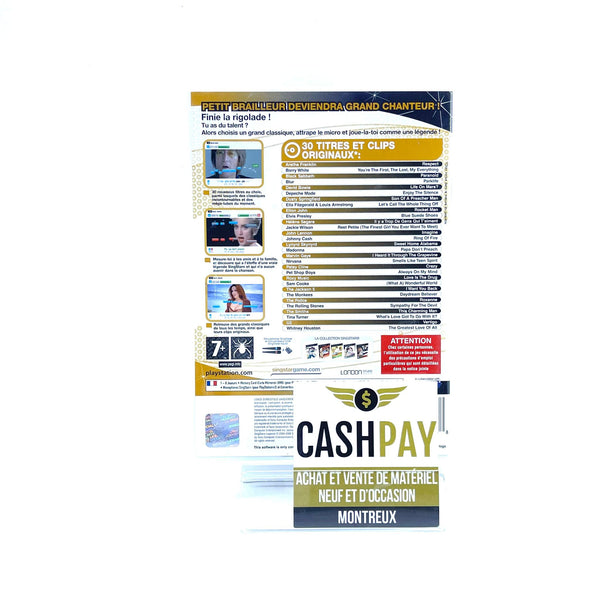 Jeu PS2 - Sing Star Legends