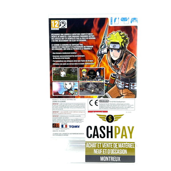 Jeu Nintendo Wii - Naruto Shippuden Dragon Blade Chronicles