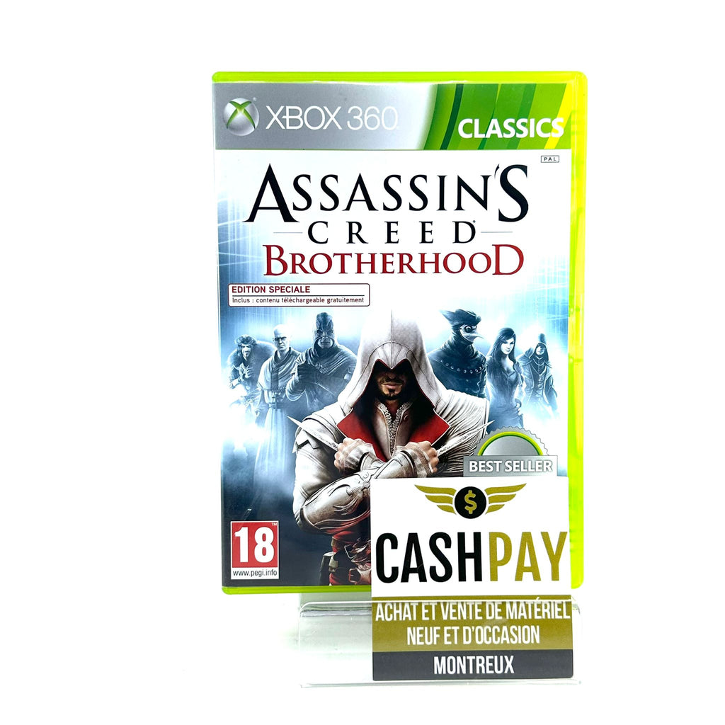 Assassin's Creed Brotherhood Codex Edition Xbox 360 (Gebraucht) in für CHF 35 - mit Lieferung Assassin's Creed Brotherhood Codex Edition Xbox 360 (Gebraucht) in für CHF 35 - mit Lieferung