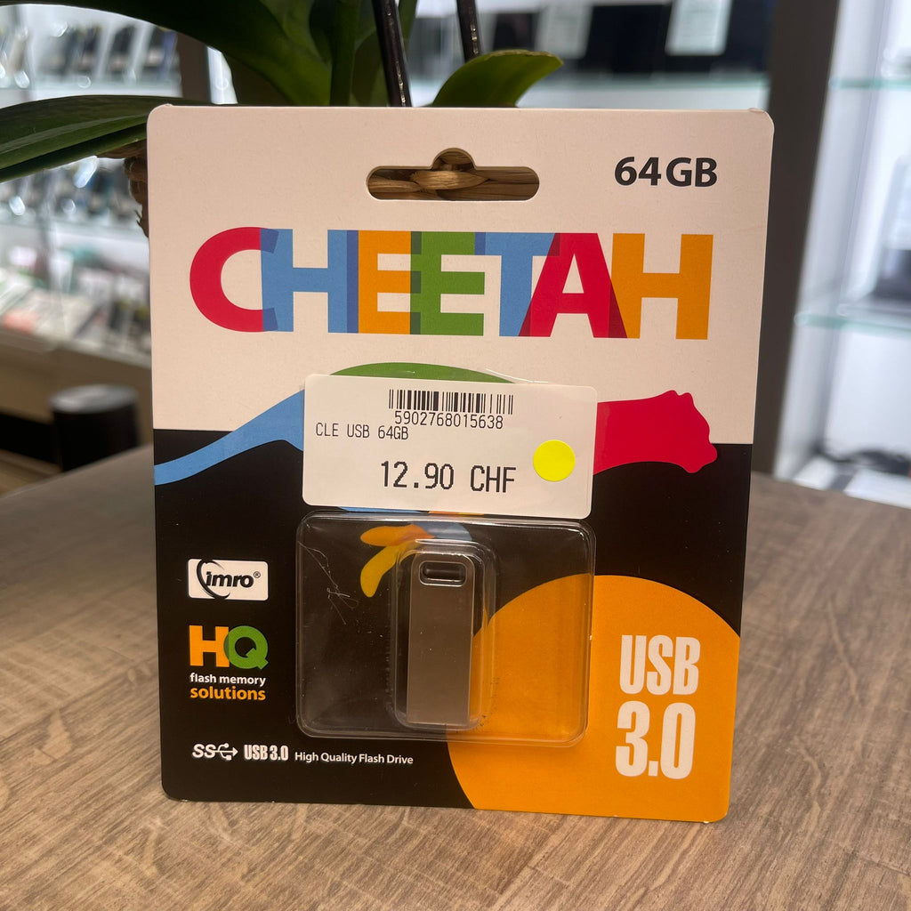 CHEETAH  CLÉ USB 3.0 64GB  - NEUF