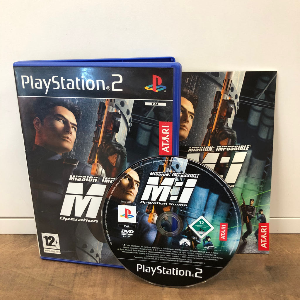 Jeu PS2 Mission Impossible Opération Surma,