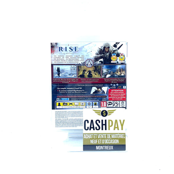 Jeu PS3 - Assassin's Creed 3