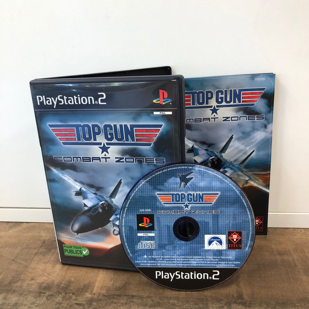 Jeu PS2 Top Gun Combat Zones,