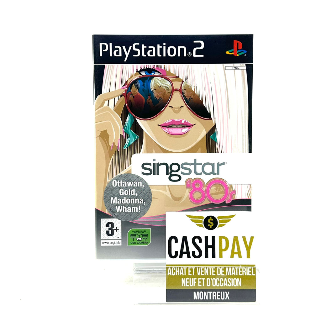 Jeu PS2 - Singstar 80´s