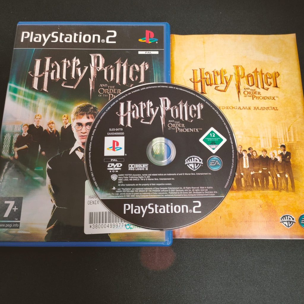Jeux ps2 Harry Potter and the order of the phoenix