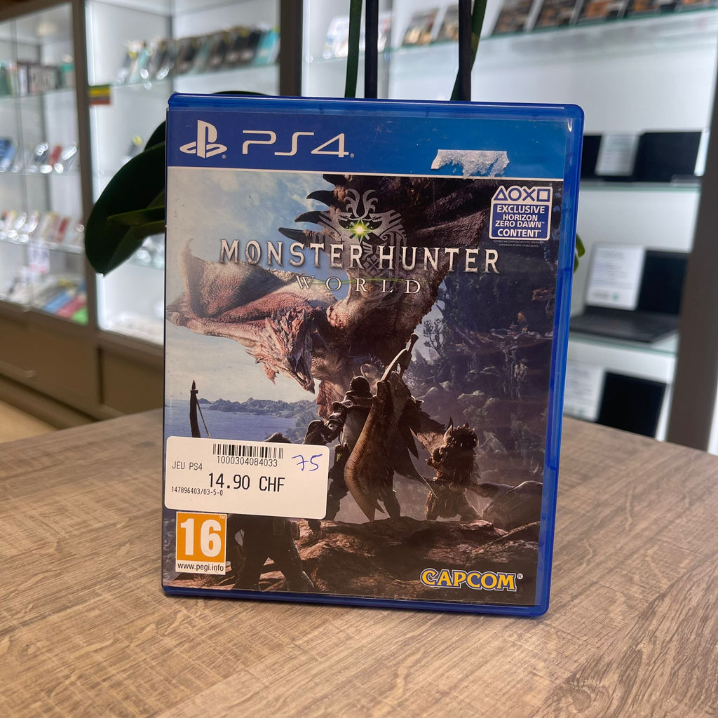 Jeu PlayStation 4  Monster Hunter world