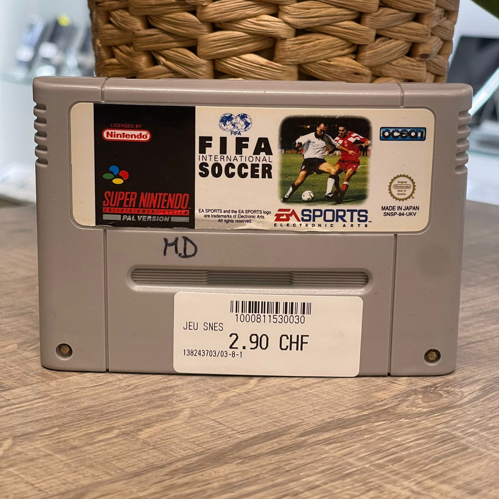 Jeu Super Nintendo  FIFA 96 Sans boîte