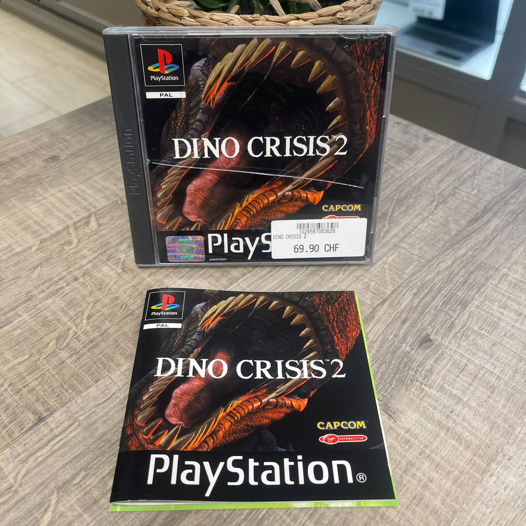 Jeu PlayStation 1 Dino Crisis 2  + notice