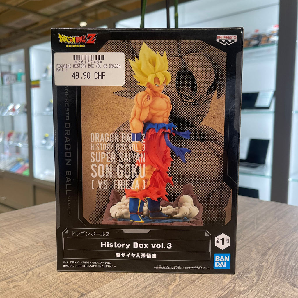 Figurine DragonBall Z History box Vol.3 Super Saiyan Son Goku - NEUF