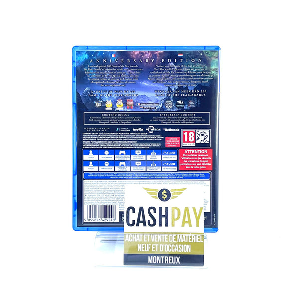 Jeu PS4 - The Elder Scrolls V Skyrim